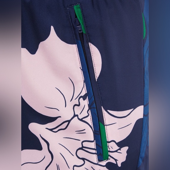 Adidas Floral Satin Trackpants - Picture 3 of 8